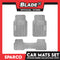 Sparco Corsa Car Mats Set of 3pcs Universal And Quick Installation SPF501GR (Gray) Rubber And Durable