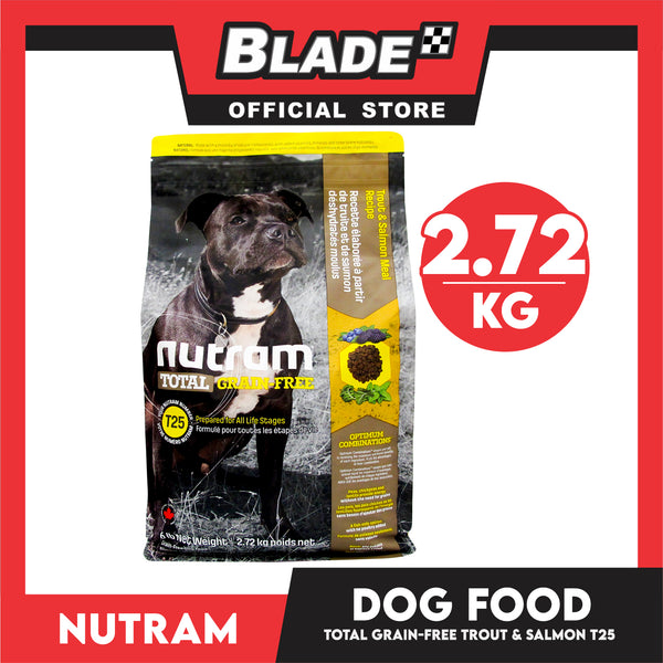 Nutram T25 Total Grain-Free Trout and Salmon Meal Recipe