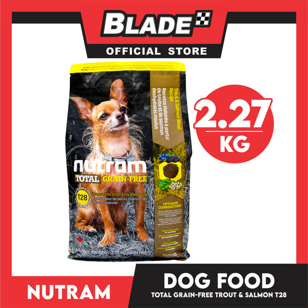 Nutram T28 Total Grain-Free Trout and Salmon Meal 2.27kg Dog Dry Food
