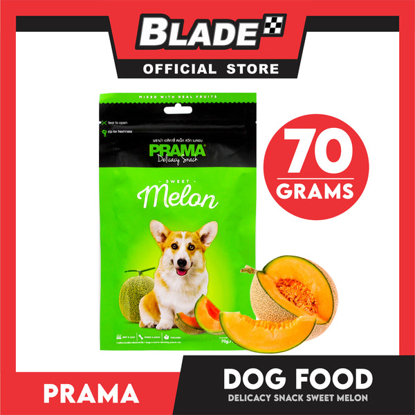 Prama Delicacy Snack Creamy Melon 70g Dog Treats