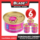 6pcs California Scents Organic Air Freshener 42g (Coronado Cherry)