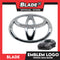 Blade Car Emblem Logo Chrome Big 15cm Toyota (Silver) 3m Adhesive Car Badge Decal Sticker Auto Exterior Accessories