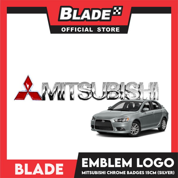 Auto Car Emblem Logo Chrome Badge Sticker Decals with 3M Adhesive for Mitsubishi 15cm (Mitsubishi)