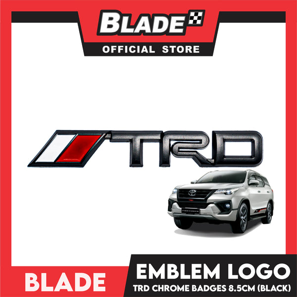 Auto Car Emblem Logo Chrome Badge Sticker Decals with 3M Adhesive 8.5cm BDT-163 (TRD)