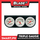 iEquus Performance 661-500 Triple Gauge Kit (Water+Volts+Oil)