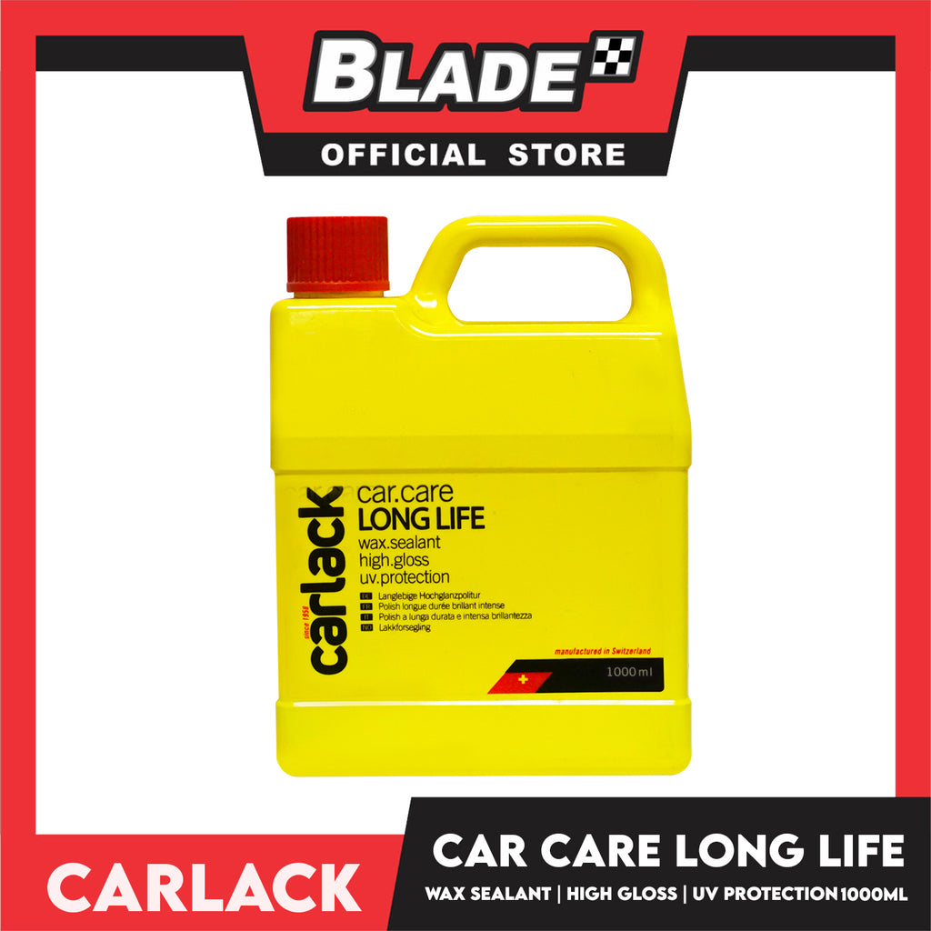 Carlack Long Life Wax Sealant, High Gloss, UV Protection 1000ml Car Ca ...