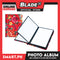 Photo Album 4R Floral Cover with 10 Pages (Red)