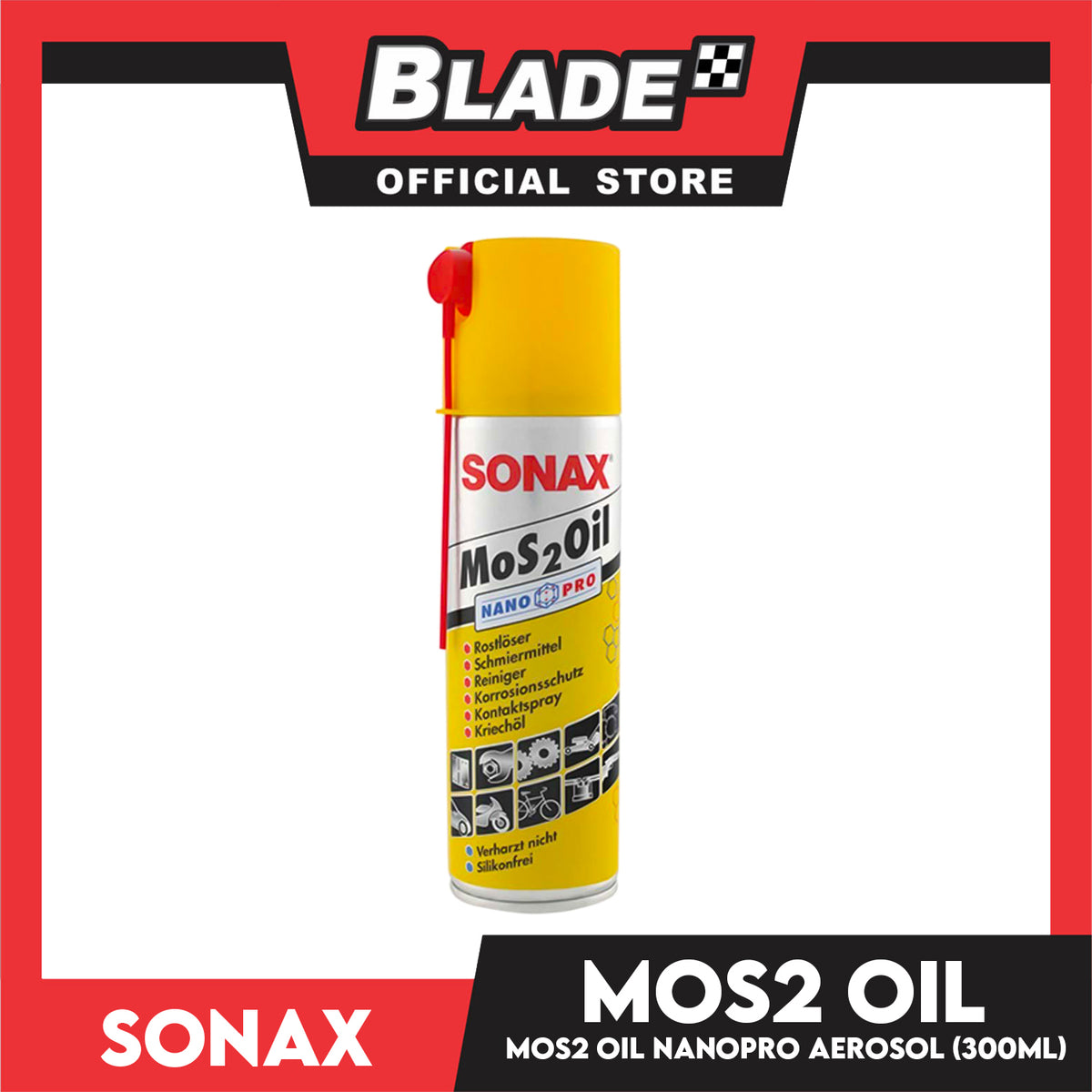 Sonax Mos2 Oil Nanopro Aerosol 339200