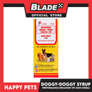 Happy Pets Doggy Doggy Syrup, Multivitamins + Minerals + Taurine + Lysine HCL + CGF 120ml Enhancer for Cats and Dogs