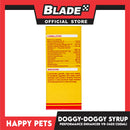 Happy Pets Doggy Doggy Syrup, Multivitamins + Minerals + Taurine + Lysine HCL + CGF 120ml Enhancer for Cats and Dogs