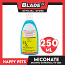 Happy Pets Miconazole Nitrate Miconate 250ml Antifungal Shampoo for Dogs and Cats