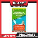 Happy Pets Prazinate Praziquantel + Pyrantel Pamoate Suspension Anthelmintic 60ml VRT-14-1006 for Dogs and Cats