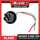 Blade Socket 2-Way T20 Single Contact DSC-8544 (Gray)