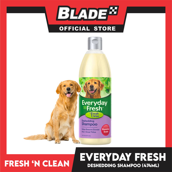 Fresh 'N Clean Everyday Fresh Deshedding Dog Shampoo 16oz (Hawaiian Scent)