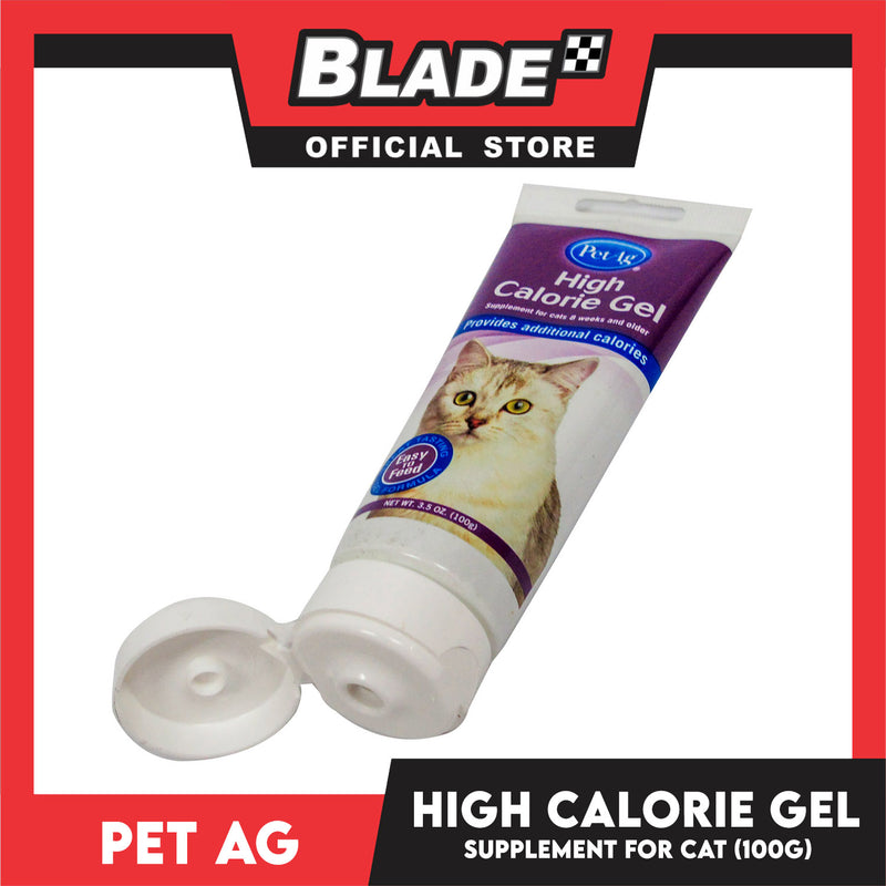 Pet Ag High Calorie Gel Supplement for Cats 100g Provides Cats 8 Weeks blade.ph