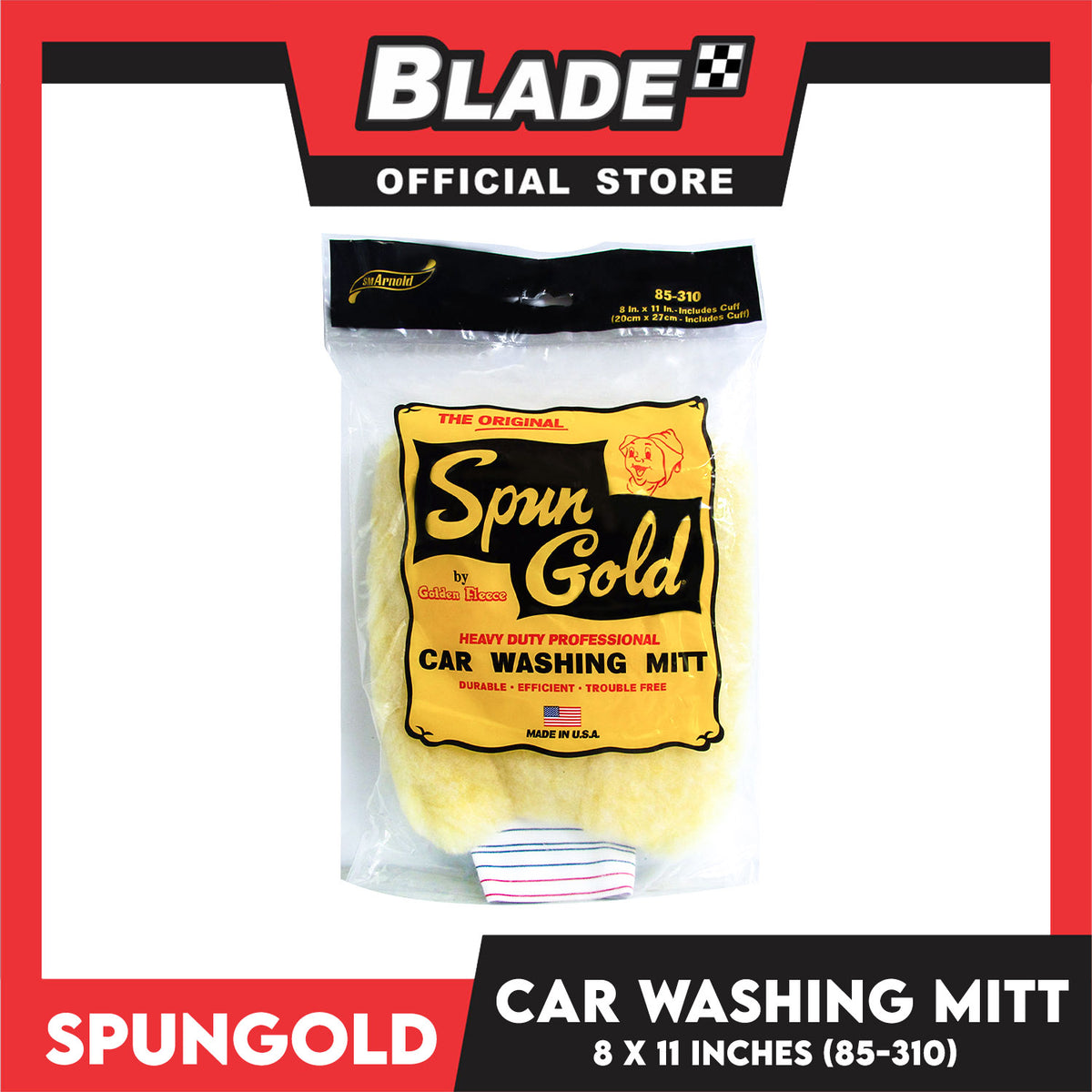 SM Arnold Spun Gold Wash Mitt SM85-310