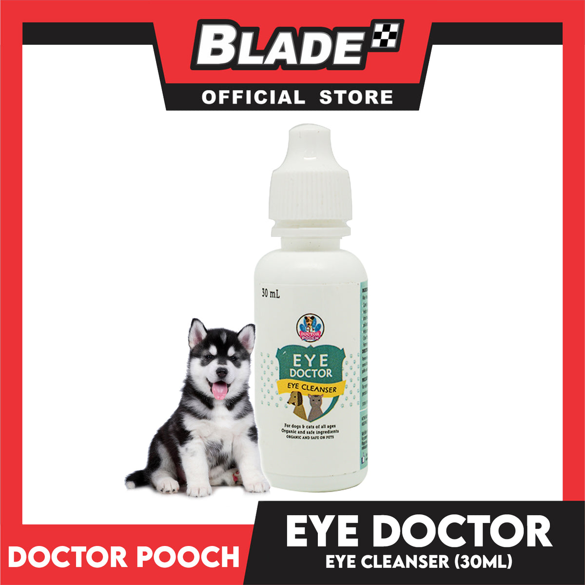 Play Pets Eye Doctor Eye Cleanser 30ml For Dogs and Cats Of All Ages