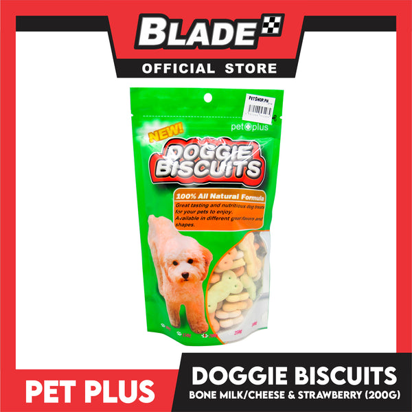 Pet Plus Bone Doggie Biscuits 200g Dog Treats