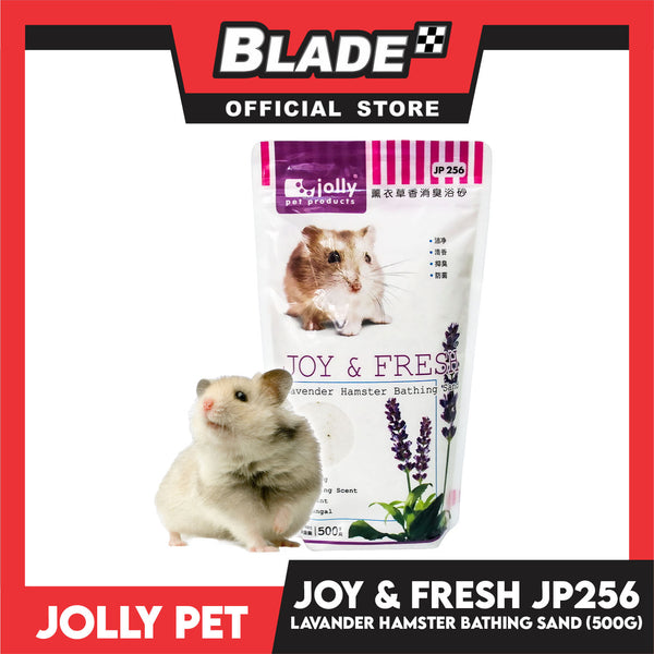 Jolly Pet Joy And Fresh Hamster Bathing Sand 500g (Lavender)