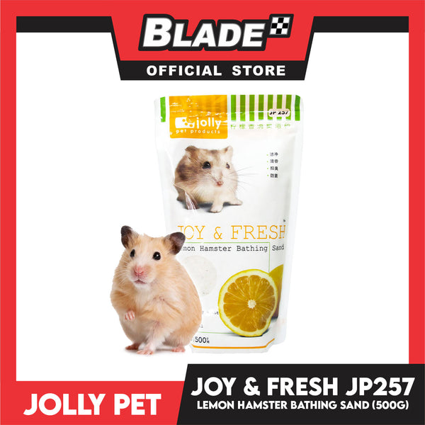 Jolly Pet Joy And Fresh Hamster Bathing Sand 500g (Lemon)