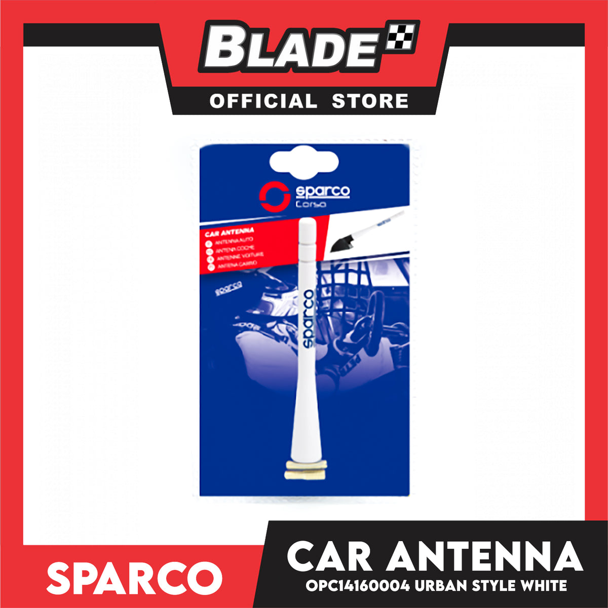 Sparco OPC14160004 Antenna Urban (White)