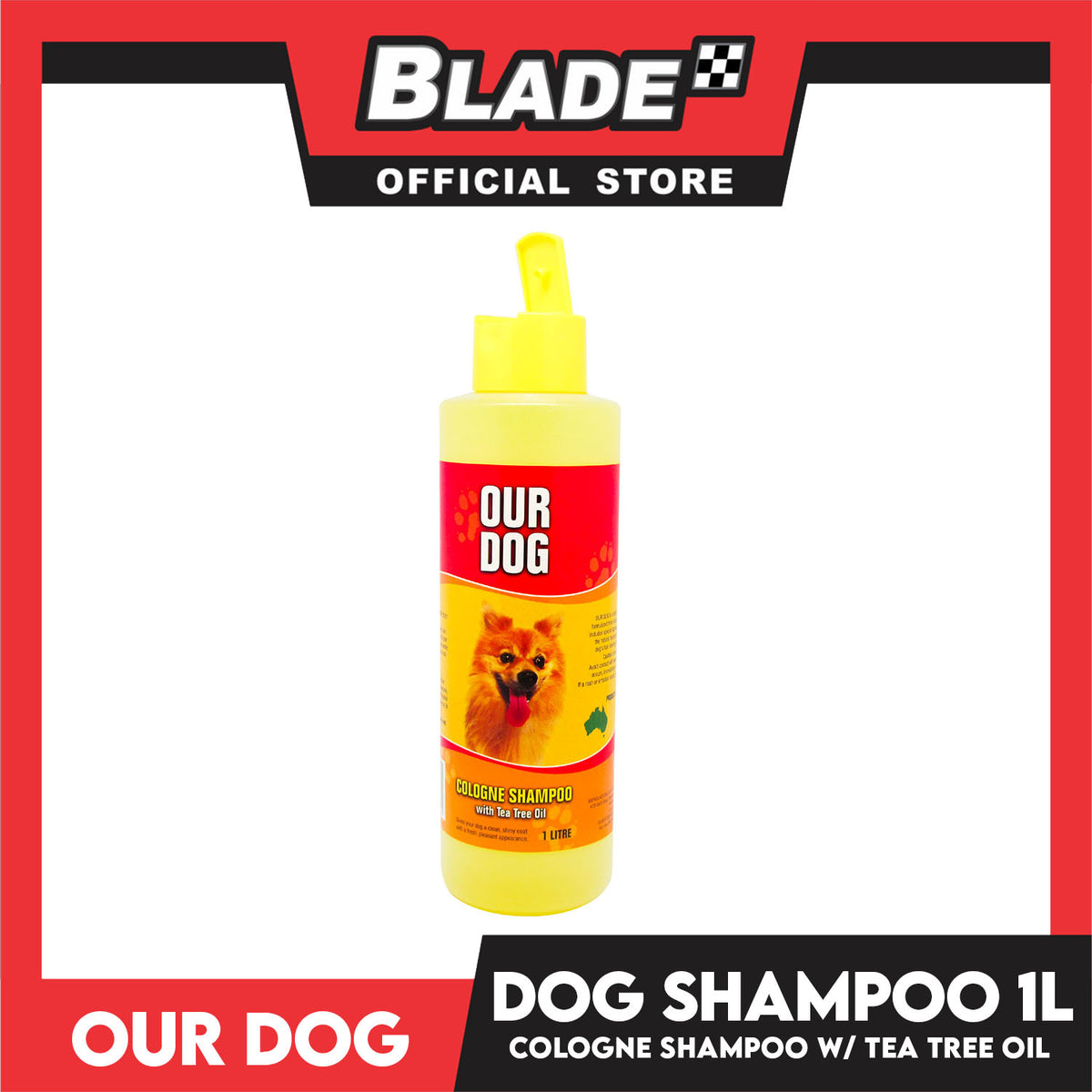 Our Dog Cologne Shampoo With Tea Tree Oil 1 Liter Dog Shampoo