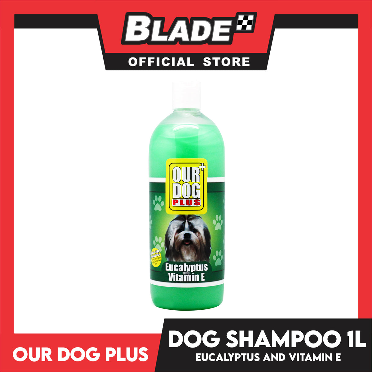 Our Dog Plus Eucalyptus and Vitamin E Dog Shampoo 1 Liter