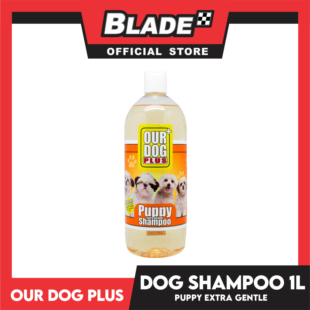 Our Dog Plus Puppy Extra Gentle Dog Shampoo 1 Liter