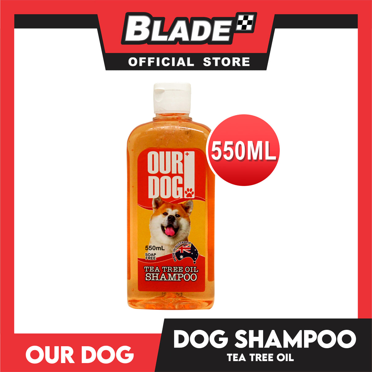 Our Dog Tea Tree Oil Dog Shampoo 550ml