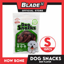 Howbone All Natural Dog Snacks Beef Flavor 15pcs