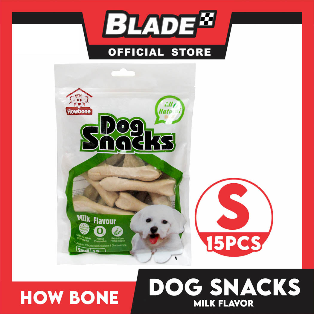 Howbone All Natural Dog Snacks Milk Flavor 15pcs