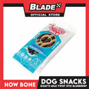 Howbone Goat's Milk Blueberry Flavor Twist Stix 80g Dog Snacks