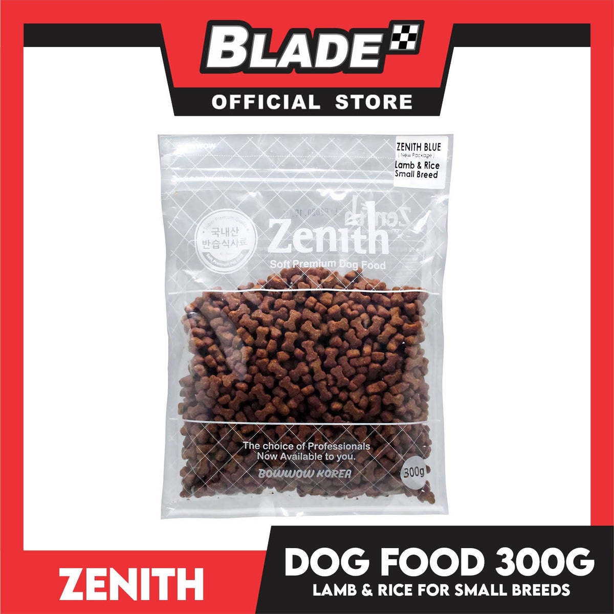Zenith Lamb Chicken and Rice 300g (Z995) Soft Premium Dog Food