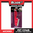 Michiko Flea Pet Comb (Pink)