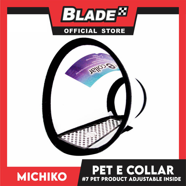 Michiko Pet E. Collar #7 Anti-Lick Anti-Bite Protection Cover Neck Cone For Cats And Dogs