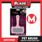 Michiko Slicker Brush Pink Color (Medium) Pet Brush, Pet Grooming