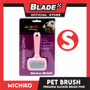 Michiko Slicker Brush Pink Color (Small) Pet Brush, Pet Grooming