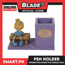 Gifts Pen Holder With Flower Girl Design MB613A