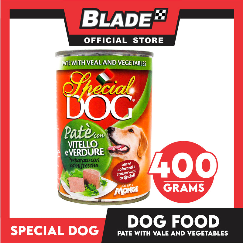 Monge Special Dog Pate 400g (Pate Veal And Vegetables) Dog Wet