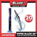 Goodyear Banana Type Universal Wiper Blade 22''/20'' Set Aerodynamic Design