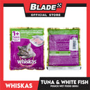 12pcs Whiskas Tuna and White Fish Pouch Cat Wet Food 80g