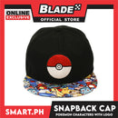 Gifts Snapback Cap Cartoon Character Design With Logo