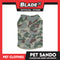 Pet Sando Camouflage Green and Brown (Medium) Perfect Fit for Dogs and Cats