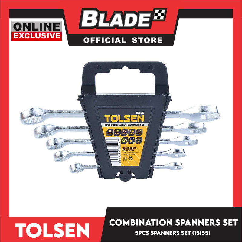 Tolsen 5pcs Combination Spanners Set 15155