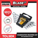 Tolsen 5pcs Combination Spanners Set 15155