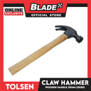 Tolsen 29mm Claw Hammer With Wooden Handle 25150