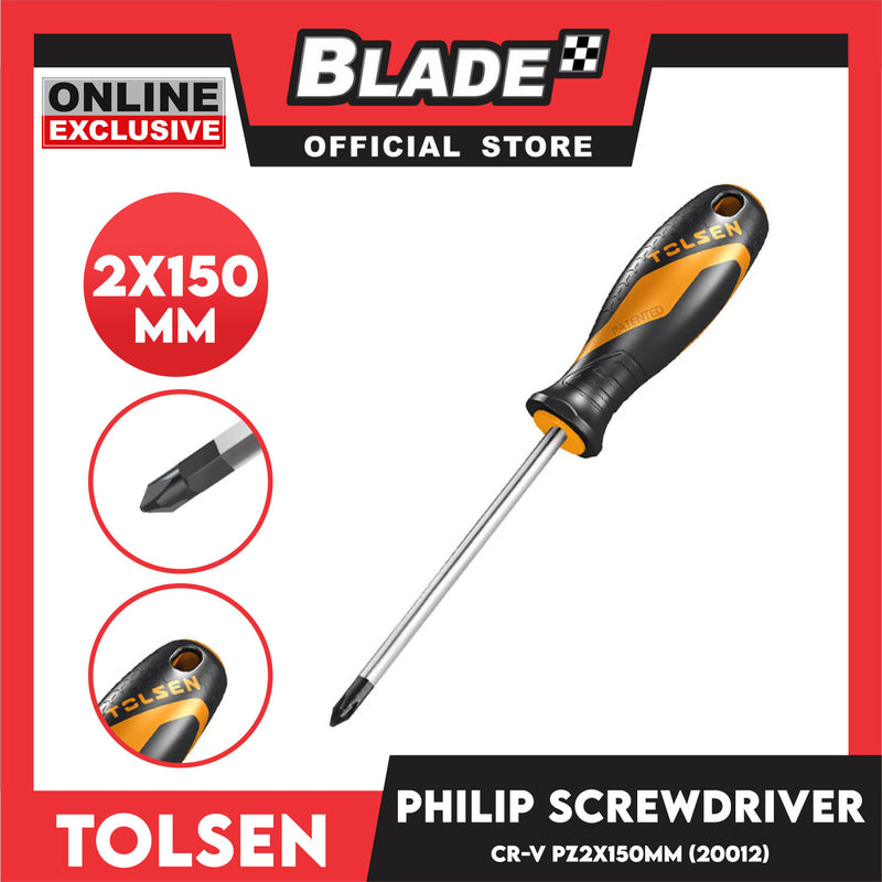 Tolsen PZ2 x 150mm Screwdriver  20012