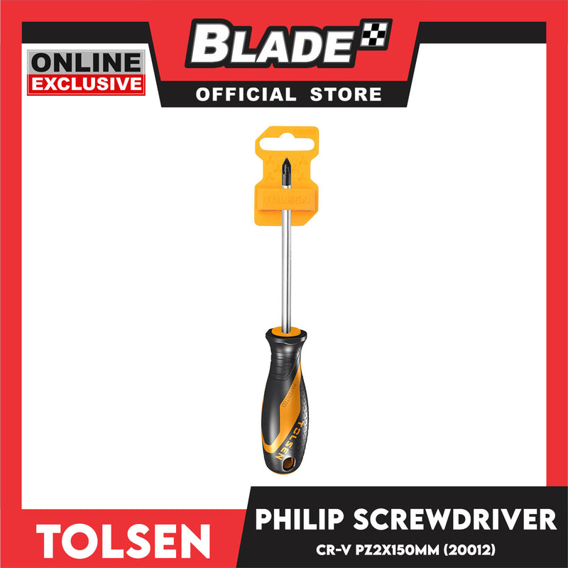 Tolsen PZ2 x 150mm Screwdriver  20012