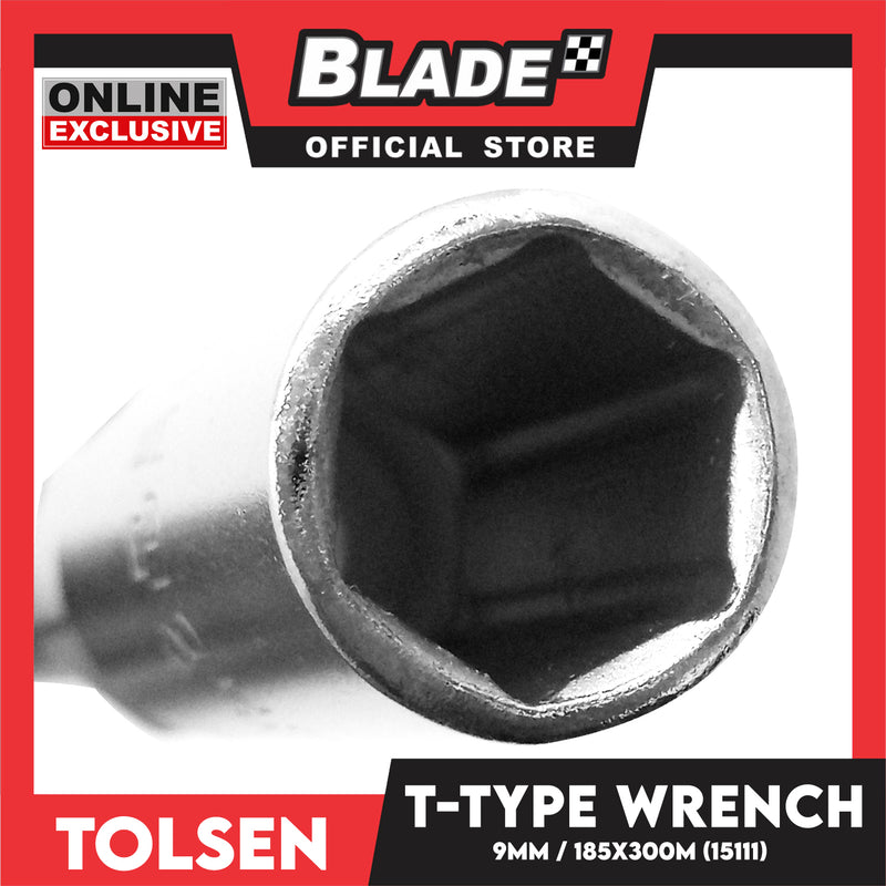 Tolsen 9 x 180 x 280mm T-Type Wrench  15111