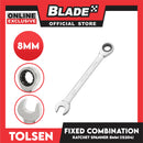 Tolsen 8mm Fixed Combination Ratchet Spanner 15204